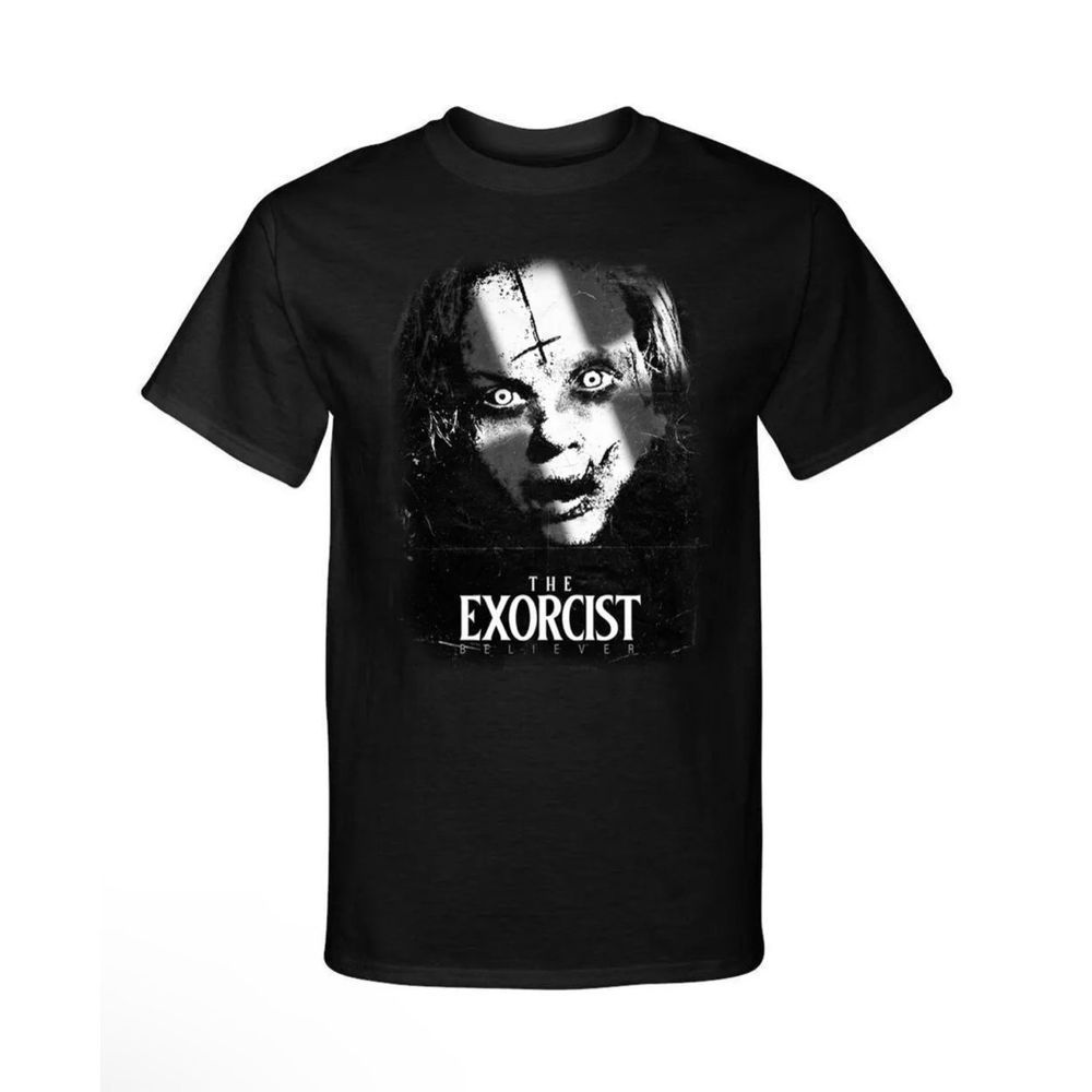 The Exorcist Believer Halloween Horror Graphic Scary Fashion Tee T-Shirt